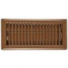 Best Pirce 🎉 Imperial Louvered Floor Register - Steel - Powder-Coat Brown - 3-in H x 10-in W 🌟