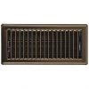 Buy 😀 Imperial Signature Series Louvered Floor Register - Steel - Antique Brass Electroplated Finish - 2 1/4-in H x 12-in W 🥰