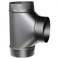 Best reviews of 😍 Steel Assembled Tee - 6'' - 24-Gauge - Black ❤️