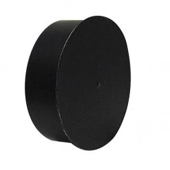 Budget ❤️ Imperial Round Stove Pipe End Cap - 24-gauge Steel - Matte Black - 7-in dia 😀