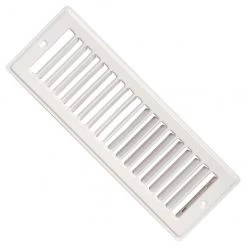 Best reviews of 👍 Imperial Toe Space Grille - White - Steel - 4-in L x 10-in W 👍