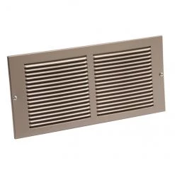 New ๐ Imperial Sidewall Return Air Grille - Steel - Pewter - 14-in W x 6-in H x 3/16-in Wall Projection โ๏ธ