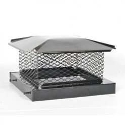 Best deal 😀 Imperial Rectangular Chimney Cap - Steel - Black Matte Satin - 12-in L x 8-in W 😉