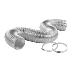 New ⌛ Semi-Rigid Aluminum Pipe - 4" x 8' 🔔