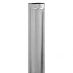 Outlet ✨ Imperial 5-in x 30-in Galvanized Steel Round Duct Pipe 😍