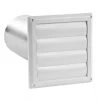 Hot Sale 👍 Imperial Flush Mount Vent Hood Cap - White - Plastic - 4-in dia 👏