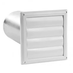 Hot Sale 👍 Imperial Flush Mount Vent Hood Cap - White - Plastic - 4-in dia 👏