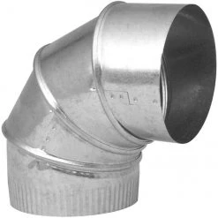 Brand new 💯 Imperial 5-in x 5-in Galvanized Steel Round Adjustable Duct Elbow 🧨