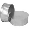 Buy ⭐ Imperial 5-in Dia Galvanized Steel Round End Cap ⭐