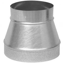 New ✔️ Imperial 5-in Dia x 3-in Dia Galvanized Steel Duct Reducer 🎁