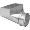 Outlet 😉 Imperial 4-in x 10-in x 5-in Galvanized Steel 90 Degree Register Duct Boot 😉