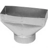 Coupon 💯 Imperial 3-1/4-in x 10-in x 6-in Galvanized Steel Straight Stack Duct Boot 👍