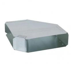 Discount 🌟 Imperial Galvanized Steel 90-Degree Side Elbow Longway 3-1/4-in x 10-in 👍