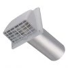 Best Sale ⭐ IMPERIAL 4-in Dia Plastic Preferred with Guard Dryer Vent Hood 🔔
