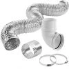 Best Sale 🥰 Imperial 4-in x 8-ft Dryer Vent Kit 🧨