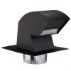 Promo 🛒 Imperial R2 Roof Vent Cap with Collar - 6" - Steel - Black 😀