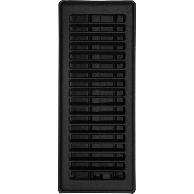 Outlet π Imperial Steel Floor Register - Matte Black - Widespread Air Diffusion - 2 1/4-in W x 12-in L π 2 Outlet π Imperial Steel Floor Register - Matte Black - Widespread Air Diffusion - 2 1/4-in W x 12-in L π - Image 2