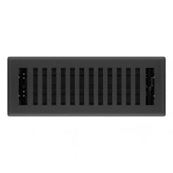 Best Pirce 🤩 Imperial Signature 1-Pack Black Floor Register (Duct Opening: 3-in x 10-in ; Outside: 1.38-in x 4.25-in) 😉