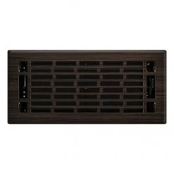 Deals 🧨 Imperial Collection 1-Pack Bronze Floor Register (Duct Opening: 4-in x 10-in ; Outside: 1.38-in x 5.25-in) 😉