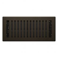 Budget 🌟 Imperial Signature 1-Pack Bronze Floor Register (Duct Opening: 4-in x 10-in ; Outside: 1.38-in x 5.25-in) ⭐