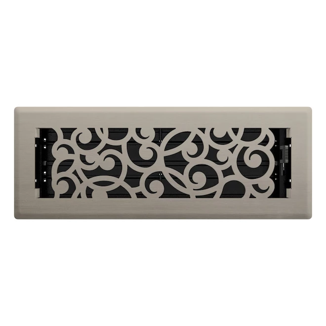 Budget π Imperial 3-in x 10-in Wonderland Oil-Rubbed Bronze Steel Floor Register π 1 Budget π Imperial 3-in x 10-in Wonderland Oil-Rubbed Bronze Steel Floor Register π