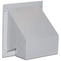 Flash Sale 🔔 4" Galvanized Steel White Wall Exhaust Cap "R2" ✔️