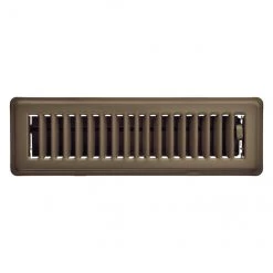 Best reviews of 🎉 Imperial Louvered Floor Register - Steel - Chocolate - 2 1/4-in H x 10-in W ❤️