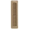 Outlet 😍 Imperial Louvered Air Exhaust Floor Register - Taupe - Polystyrene - 2-1/4-in W x 12-in L 🎁